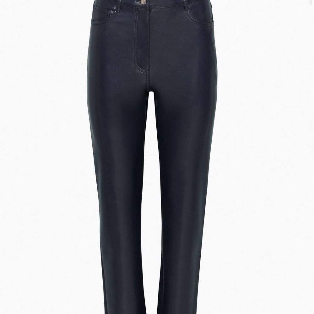 Wilfred Black leather pants